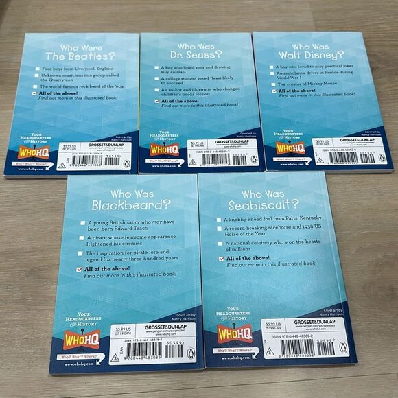 Who was/What is book series – 5 books - Picture 7 of 7